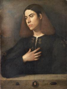 Giorgione, ritratto di giovane