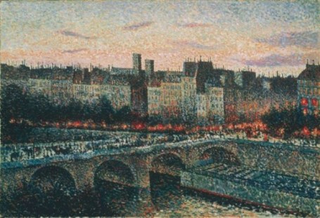 Maximilien Luce, Parigi, sera