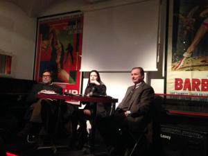 Simona Maggiorelli, Paolo Cacciari e Diego Piacentino