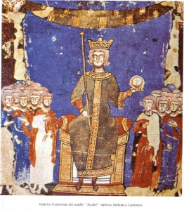 federico II  exultet, salerno Biblioteca Capitolare