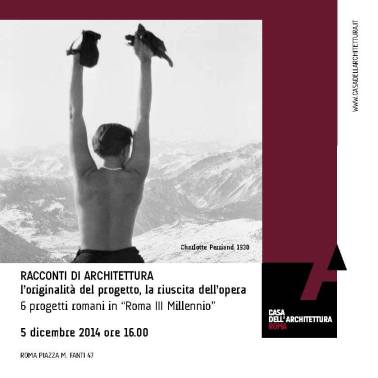 Convegno casa dell'architettura