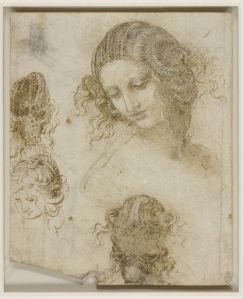 Leonardo, schizzi, royal collection