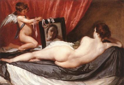 Venere allo specchi  di Velazquez