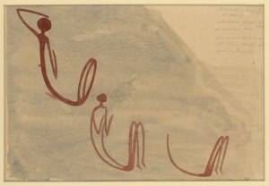 Aquarell von Leo Frobenius, 1929 © Frobenius-Institut 