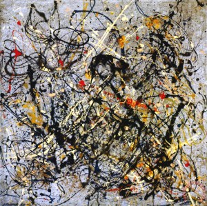 number 18 1950 by Jackson Pollock;